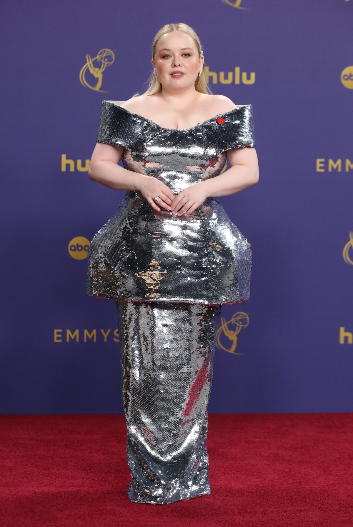 Nicola Coughlan at 76th Emmy Awards at Peacock Theatre in Los Angeles