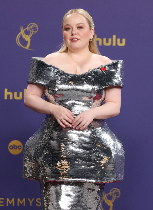 Nicola Coughlan at 76th Emmy Awards at Peacock Theatre in Los Angeles 1