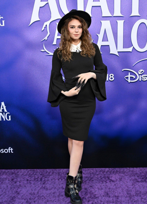 Nicole Maines at Agatha All Along Premiere at El Capitan Theatre in Los Angeles 6