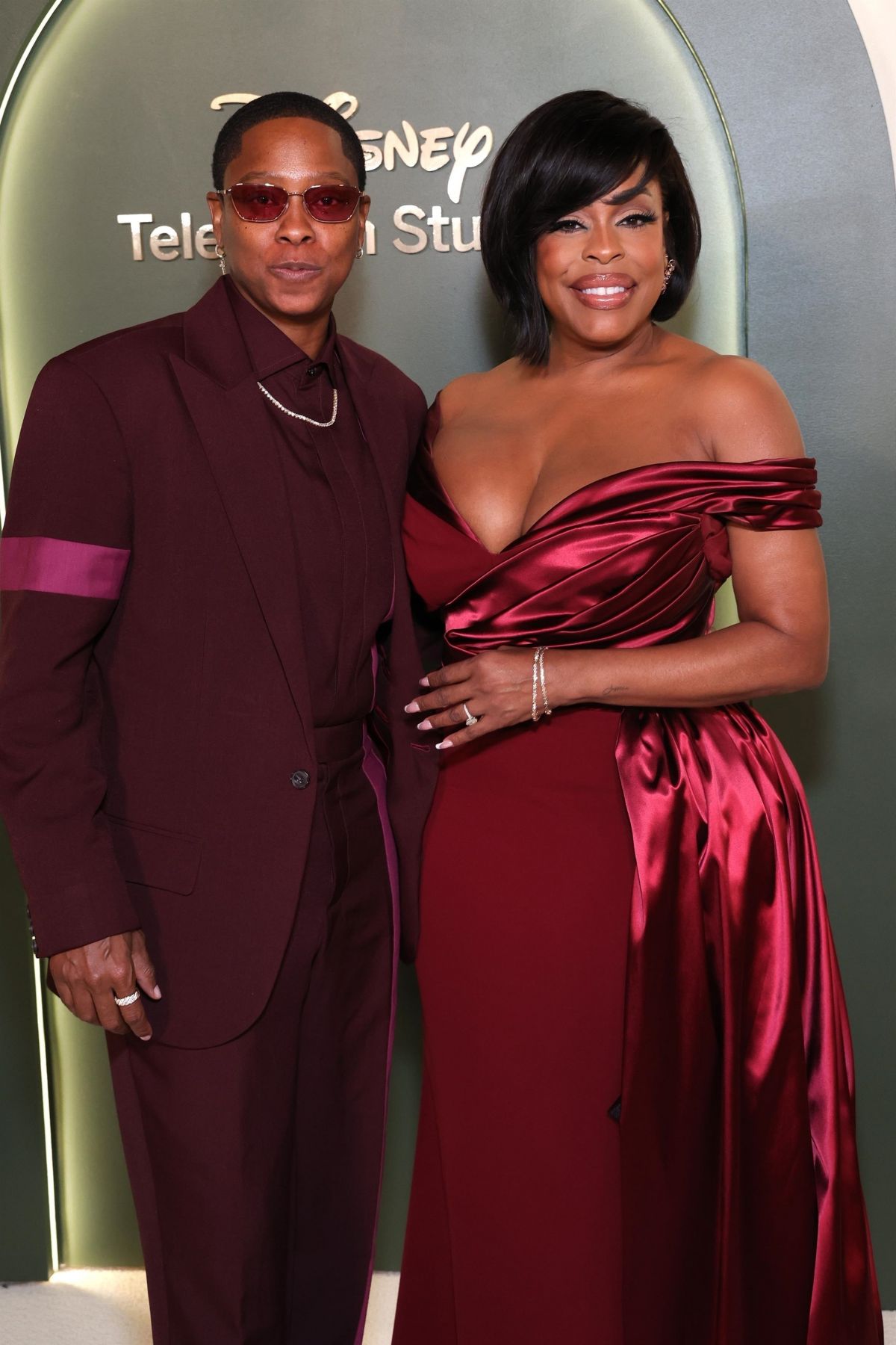 Niecy Nash and Jessica Betts at Apple TV Primetime Emmy Party in Los Angeles