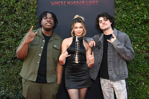 Nikki Hahn at Halloween Horror Nights Opening Night at Universal Studios in Hollywood 3