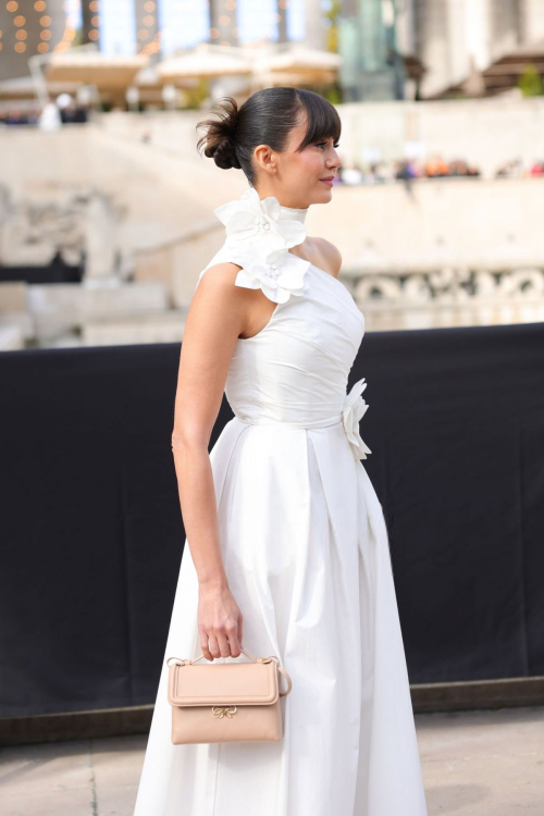 Nina Dobrev at Elie Saab SS25 Fashion Show, Paris Fashion Week, September 2024 5