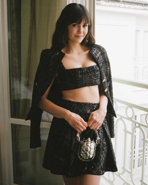 Nina Dobrev at Photoshoot in Paris, September 2024