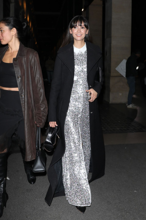 Nina Dobrev Night Out with Friends at Hotel Costes Paris, September 2024 4