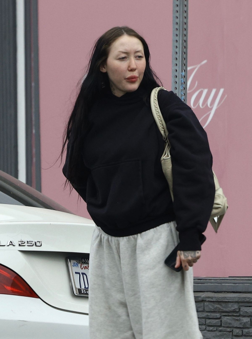 Noah Cyrus Out with a Friend in Los Angeles 1