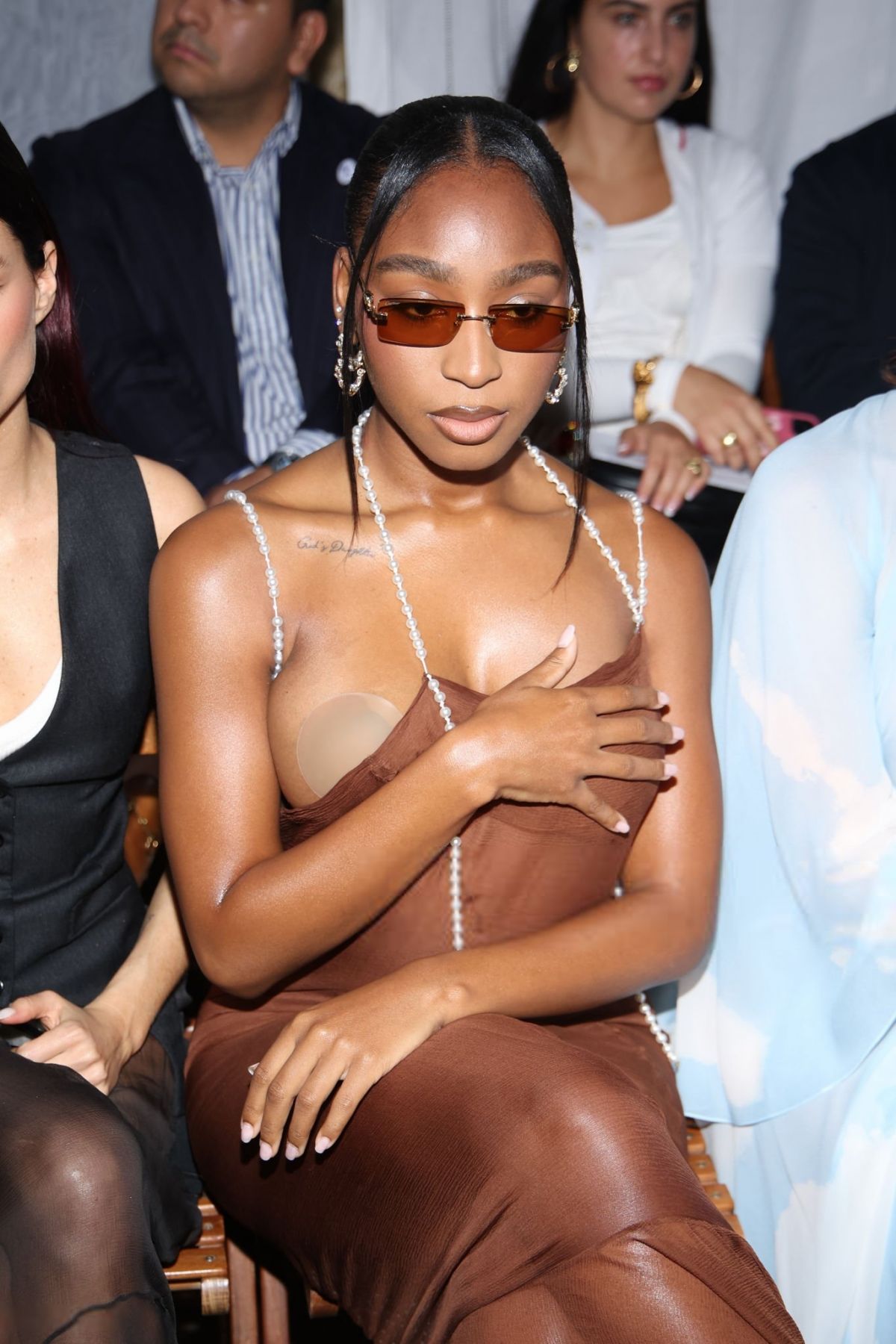 Normani at Moschino Show at Milan Fashion Week