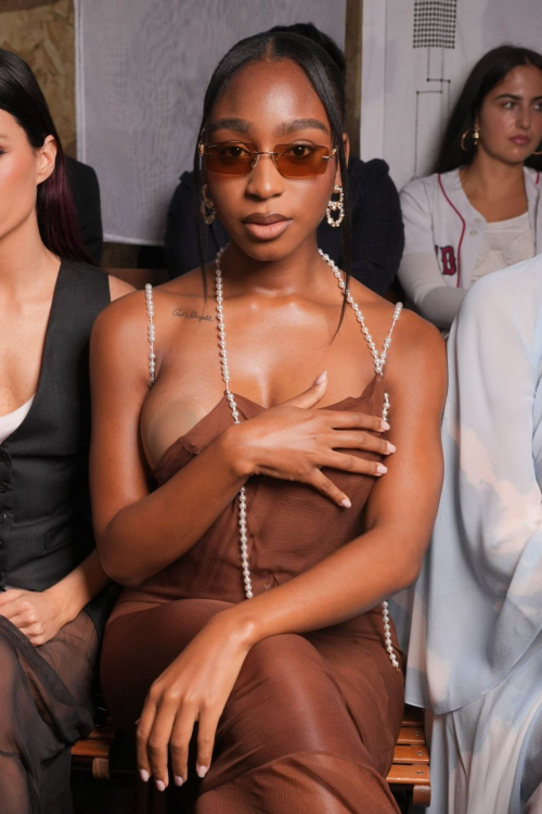 Normani at Moschino Show at Milan Fashion Week 9