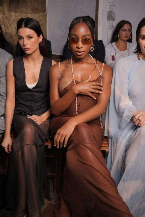 Normani at Moschino Show at Milan Fashion Week 2