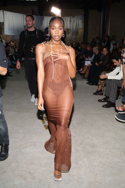 Normani at Moschino Show at Milan Fashion Week 4