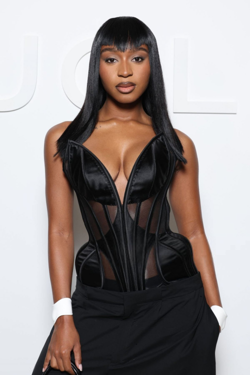 Normani at Mugler Womenswear SS25 Fashion Show, September 2024