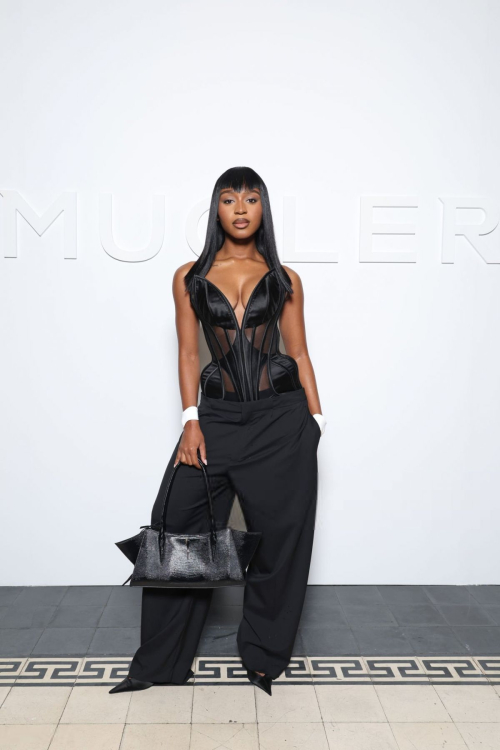 Normani at Mugler Womenswear SS25 Fashion Show, September 2024 6