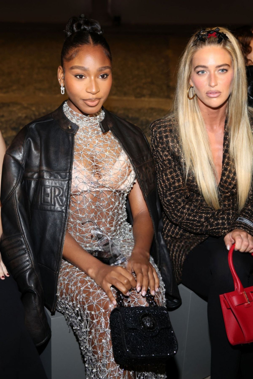 Normani at Versace Show at Milan Fashion Week 2