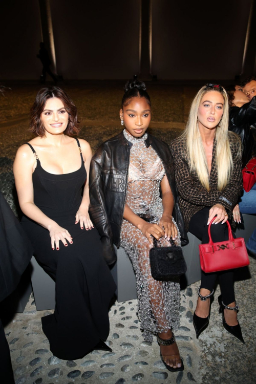 Normani at Versace Show at Milan Fashion Week 3