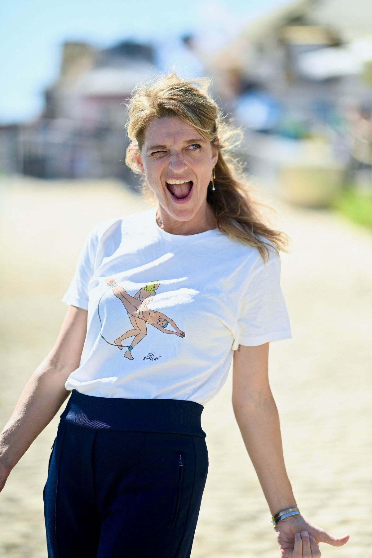 Olivia Cote at Rivage Photocall at La Rochelle Fiction Festival