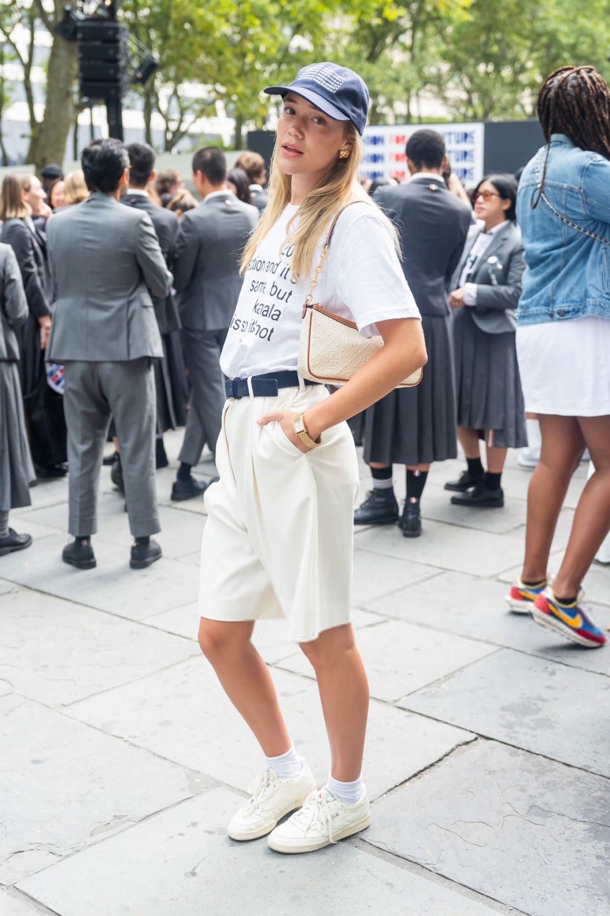 Olivia Ponton at Fashion For Our Future March in New York