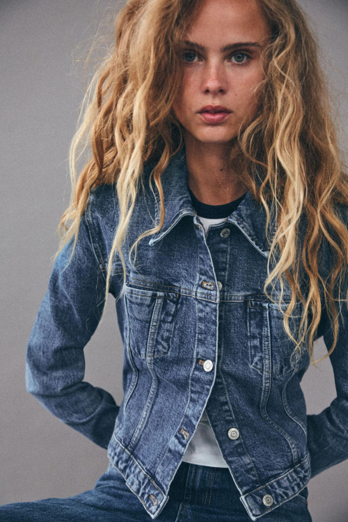 Olivia Vinten for Zara Jeans campaign 4