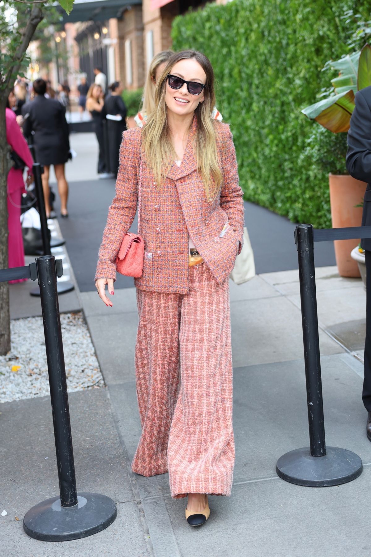 Olivia Wilde arrives at Chanel Lunch Event at Greenwich Hotel in New York