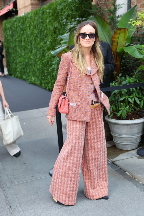 Olivia Wilde arrives at Chanel Lunch Event at Greenwich Hotel in New York 1