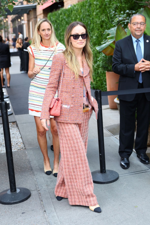 Olivia Wilde arrives at Chanel Lunch Event at Greenwich Hotel in New York 2