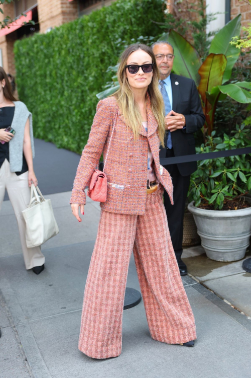 Olivia Wilde arrives at Chanel Lunch Event at Greenwich Hotel in New York 5