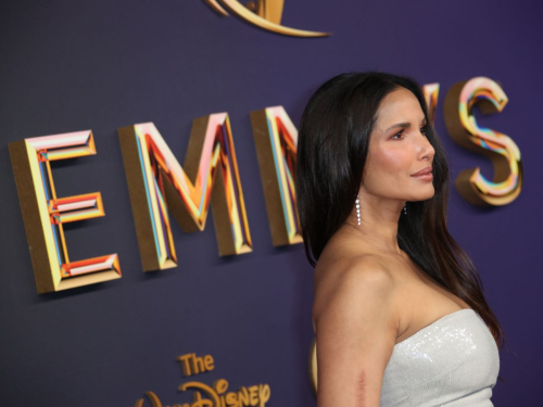 Padma Lakshmi at 76th Emmy Awards at Peacock Theatre in Los Angeles 1