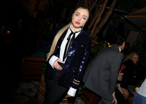 Peyton List at Ralph Lauren Holiday Magazine New York Cocktail Party in Paris, September 2024 1