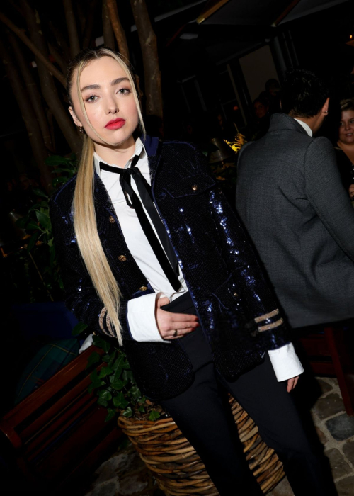 Peyton List at Ralph Lauren Holiday Magazine New York Cocktail Party in Paris, September 2024 2