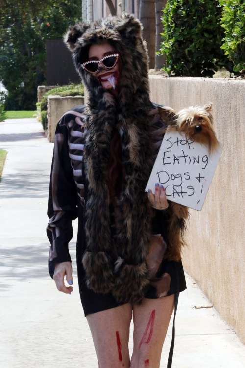 Phoebe Price Protests for Haitian Immigrants in Los Angeles 6