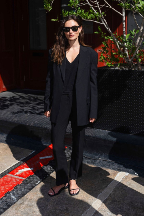 Phoebe Tonkin at Proenza Schouler Fashion Show New York