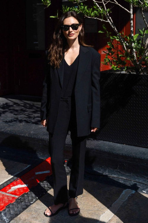 Phoebe Tonkin at Proenza Schouler Fashion Show New York 1