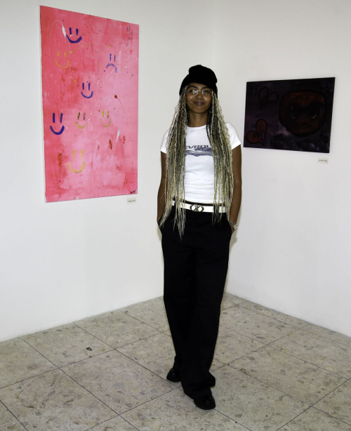 Phoenix Brown Holds Art Exhibition Emosh Soho London 4