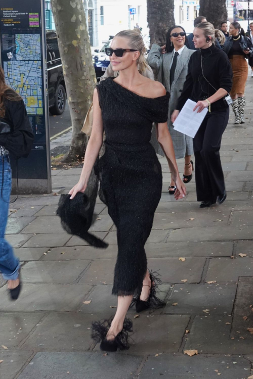 Poppy Delevingne Arrives at Erdem Spring Summer Fashion Show London Fashion Week 1