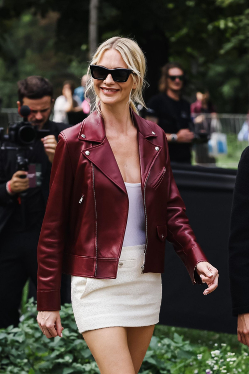 Poppy Delevingne Arrives at Gucci Show Milan Fashion Week, September 2024 2