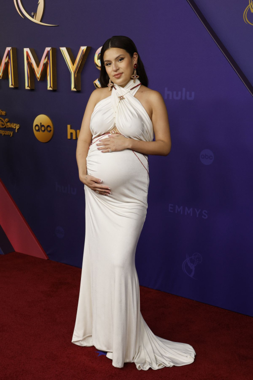 Pregnant Paulina Alexis at 76th Emmy Awards at Peacock Theatre in Los Angeles 3