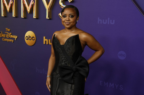 Quinta Brunson at 76th Emmy Awards at Peacock Theatre in Los Angeles 1