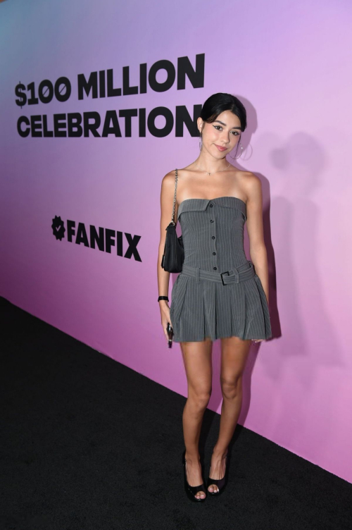 Rachel Brockman at FanFix 100M Milestone Celebration in West Hollywood