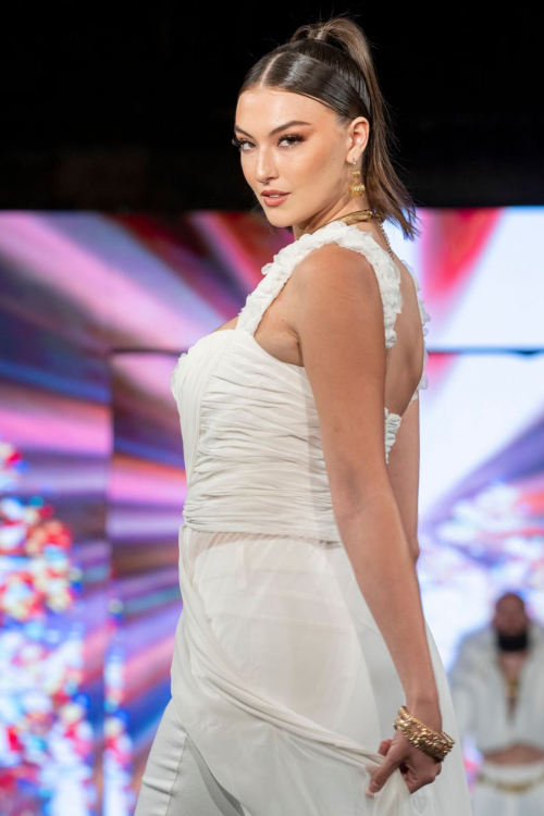 Rachel Pizzolato Walks Runway at Art Hearts Fashion Shows in New York 8