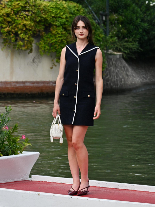 Raffey Cassidy arrives at Hotel Excelsior for 81st Venice International Film Festival 5