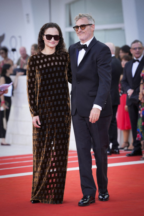 Rain Phoenix at Joker Folie a Deux Premiere Venice Film Festival 1