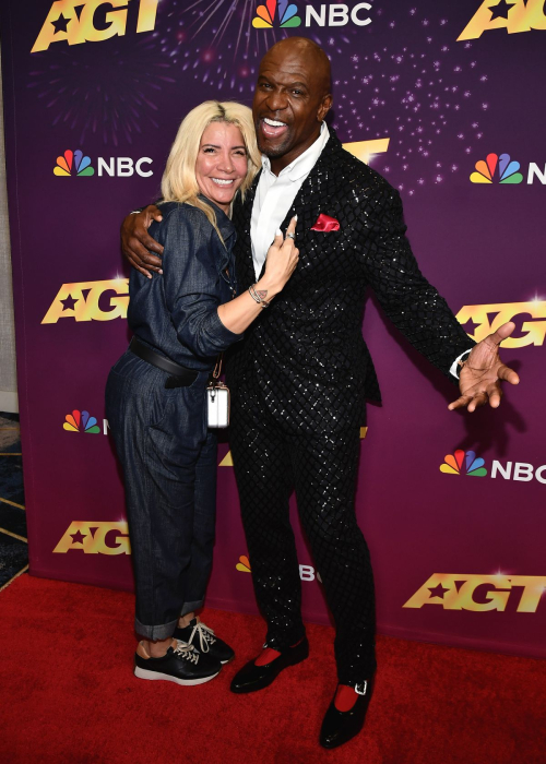 Rebecca King-Crews at America's Got Talent Season 19 Live Show Finale Red Carpet in Los Angeles