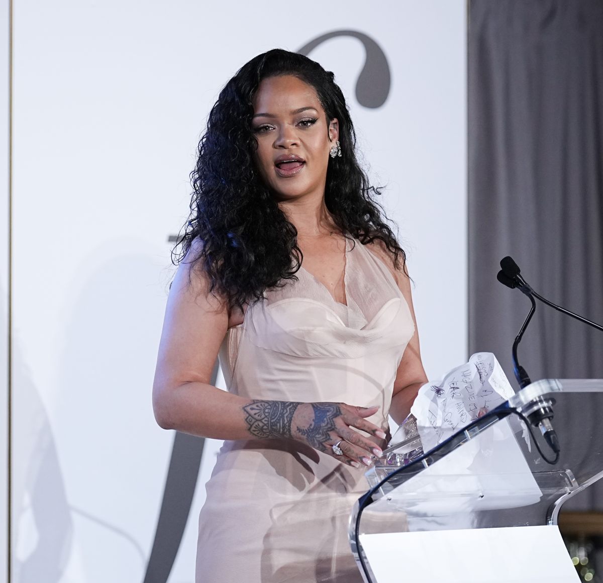 Rihanna at 11th Annual Fashion Media Awards in New York