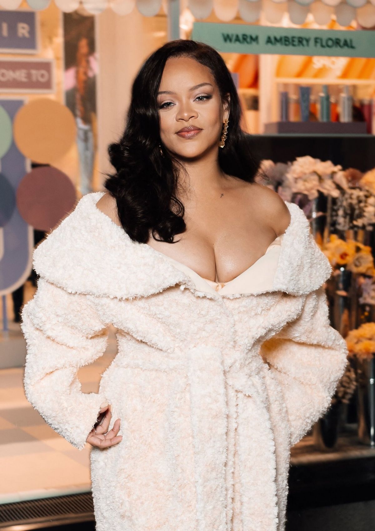 Rihanna at Her Fenty Event at Selfridges in London