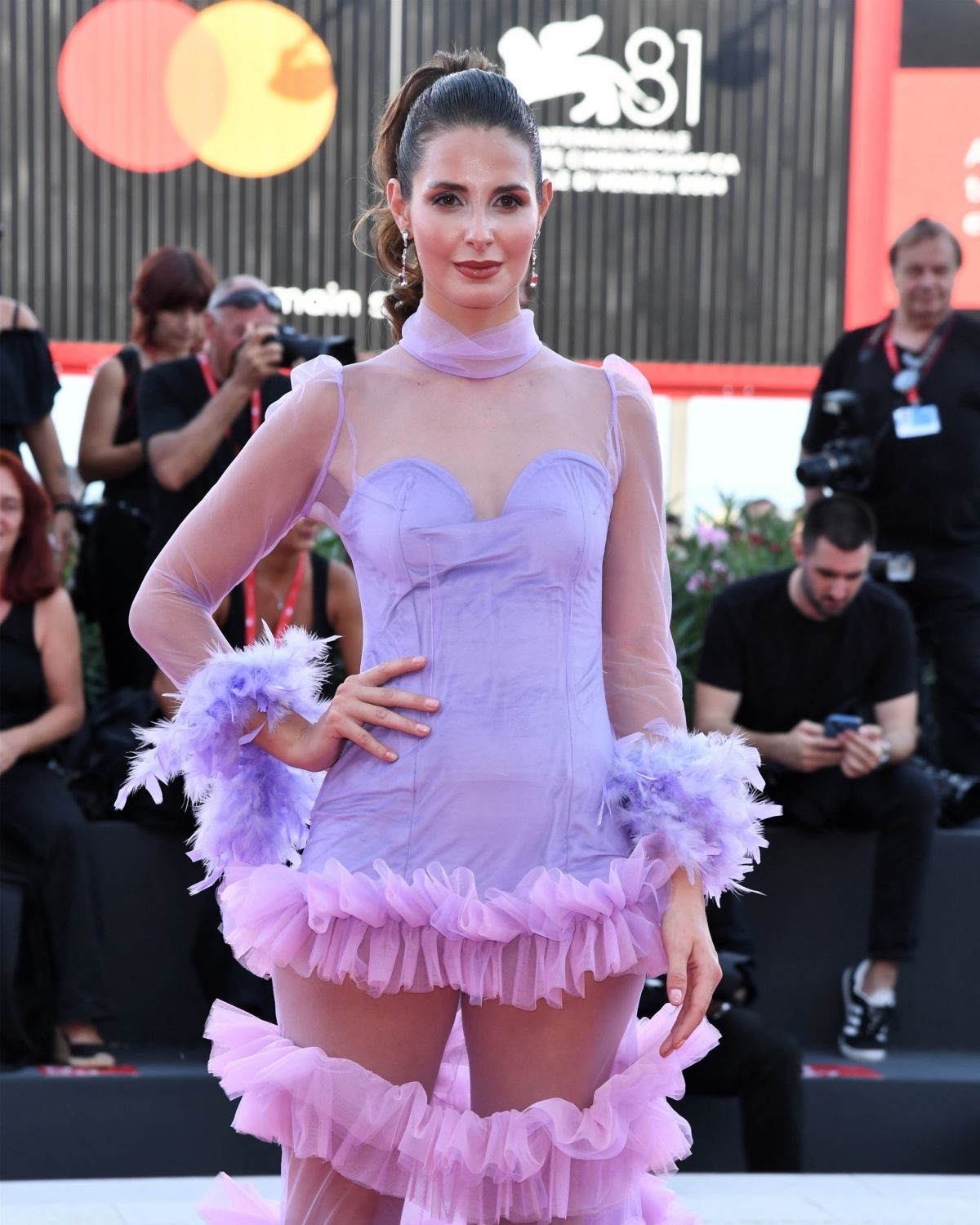 Roberta D’Orsi at I’m Still Here Premiere at 81st Venice Film Festival