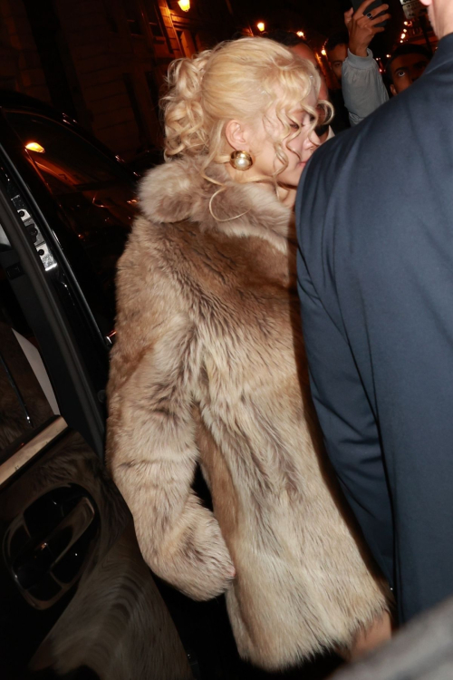 Rose Arrives at YSL Fashion Show Afterparty Paris, September 2024 1