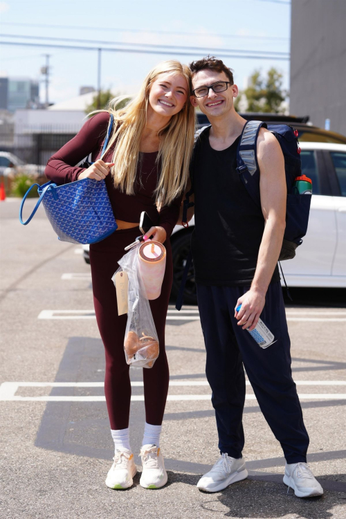 Rylee Arnold Arrives for Rehearsals at Dancing With The Stars Studio in Los Angeles