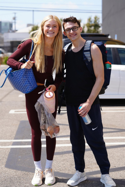 Rylee Arnold Arrives for Rehearsals at Dancing With The Stars Studio in Los Angeles 1