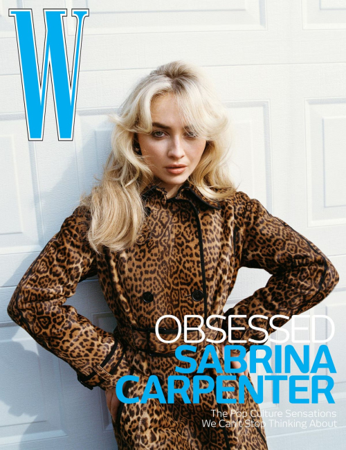 Sabrina Carpenter for W Magazine September 2024