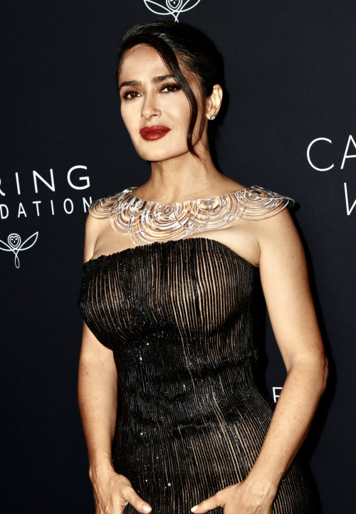 Salma Hayek at Kering Foundation Caring For Women Dinner in New York 7