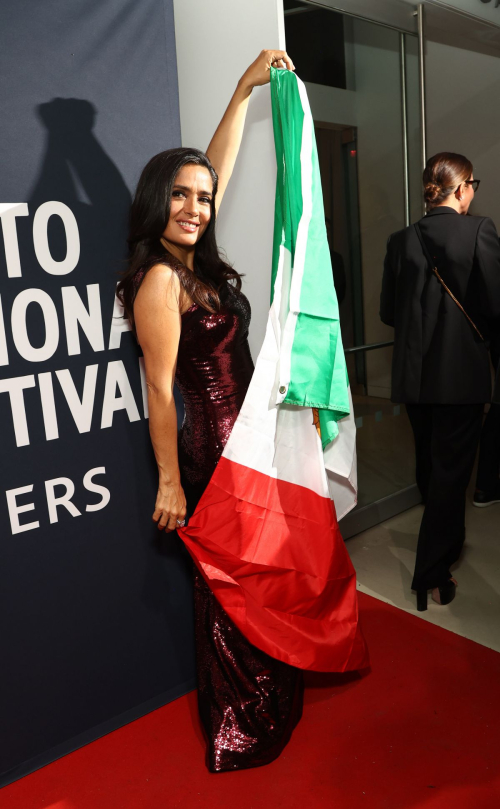 Salma Hayek at Without Blood World Premiere Toronto Film Festival 2