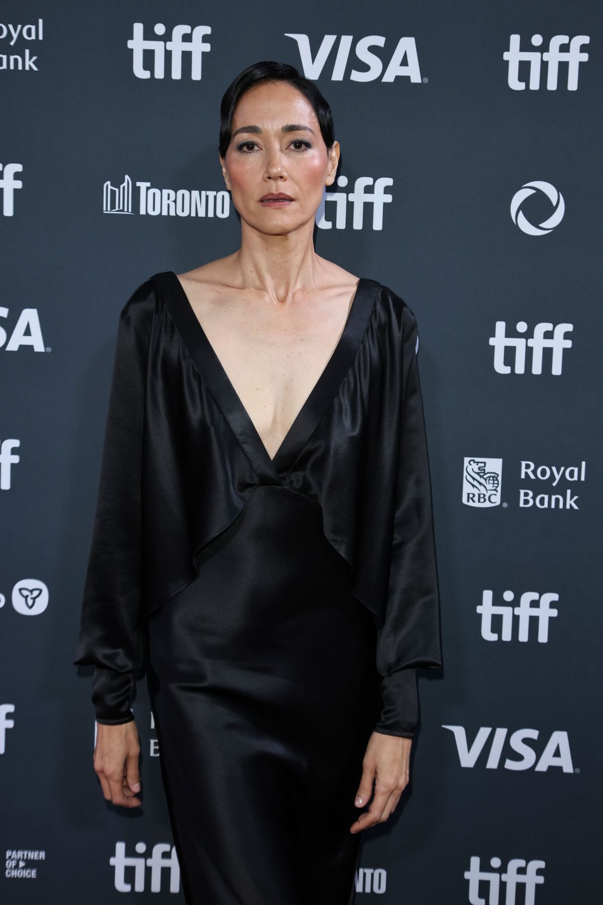 Sandrine Holt at The Shrouds Premiere 2024 Toronto Film Festival